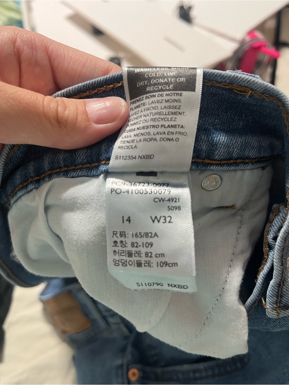 Denizen from Levi's Light Blue Distressed Ankle Jeans - Picture 6 of 6
